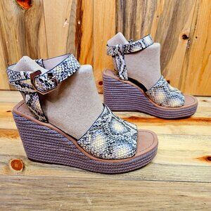 Louise et Cie Paley Espadrille Platform Wedge Sandals
